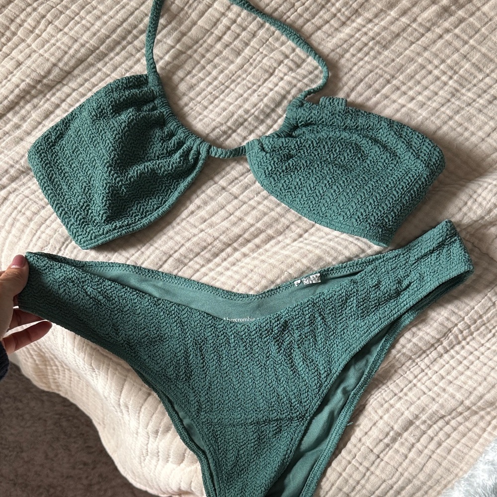 Abercrombie & fitch crochet bikini